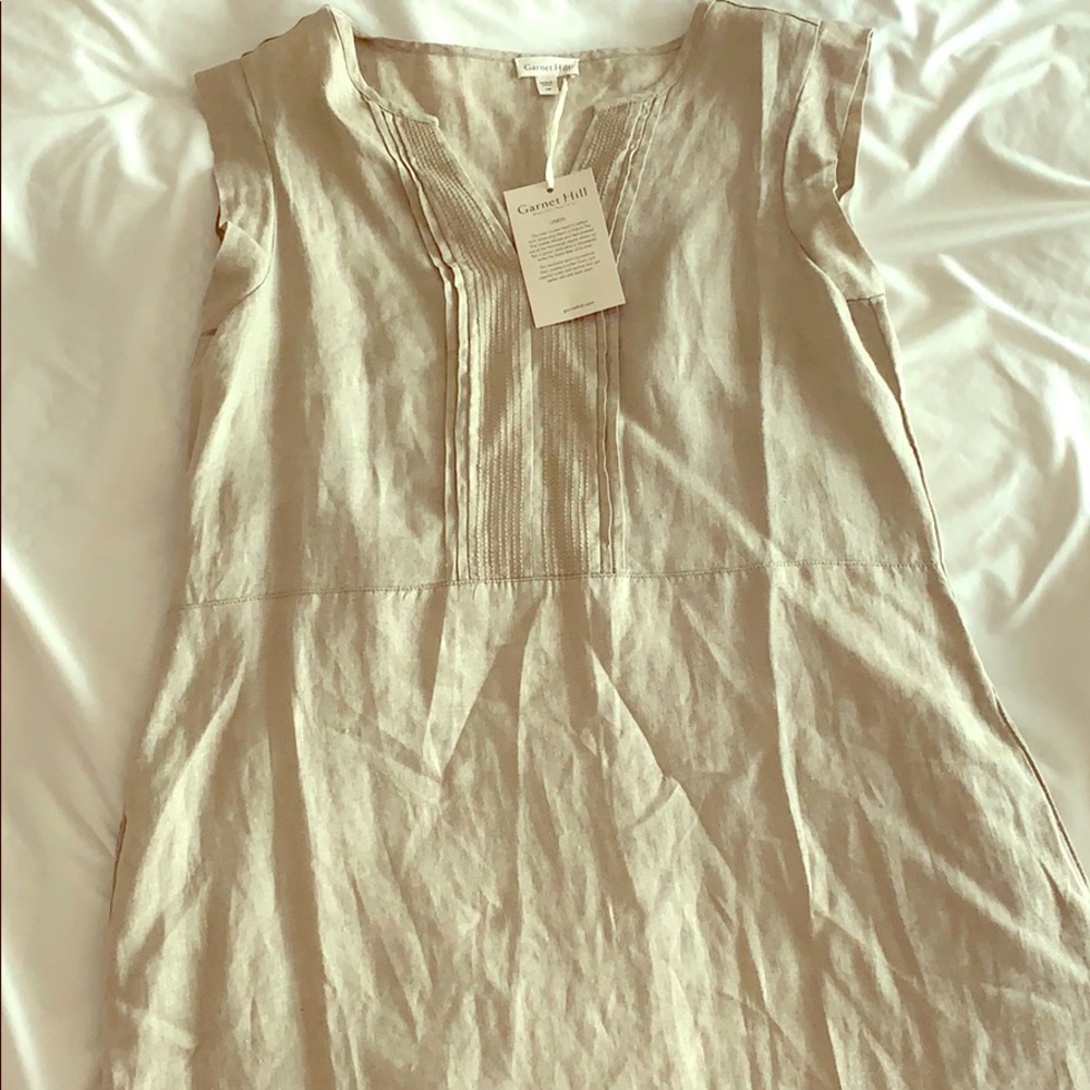 Garnett Hill Linen Dress
